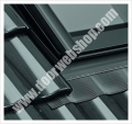 Einzel-Eindeckrahmen für i8 Dachfenster EDR Rx 1x1 WD HZI